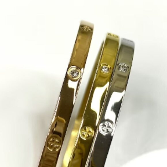 Stainless Steel Bangle Bracelet - Picture 3 of 4